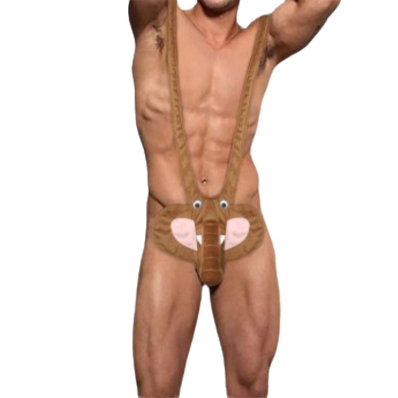 Men's suspender briefs
