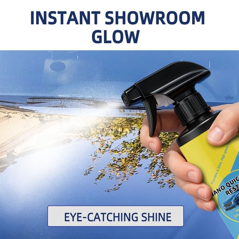 Car Nano Quick-Coat Restore-Coating Spray [120ML]