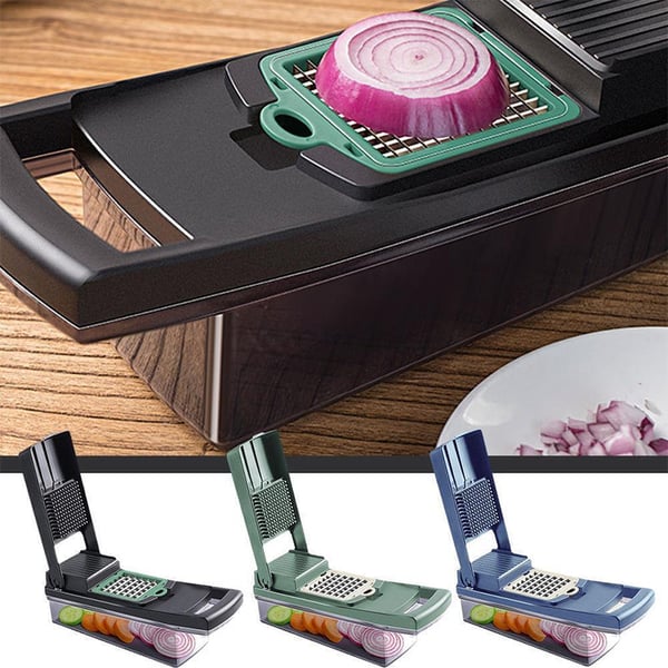 Multifunktionellt grönsaksskärset