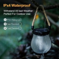 Sakerplus Solar Lantern Outdoor Lights