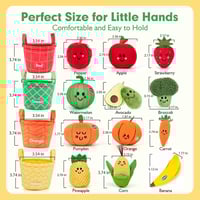 Sakerplus® Baby Sensory Fruit Play Set-upsell