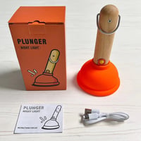 Schattig plunjer siliconen nachtlampje
