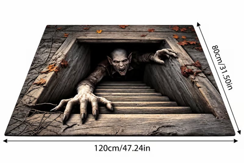 Halloween Horror Welcome Mat