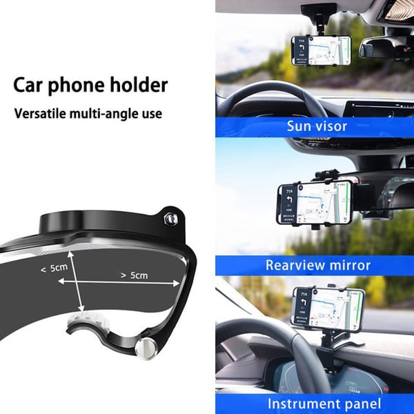 360 Degree Rotation Dashboard Car Phone Holder