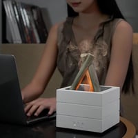 Sakerplus Flame Effect Essential Oil Humidifier