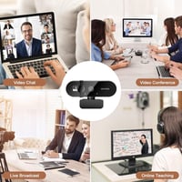 Ultra HD 4K Autofocus Webcam for Laptops