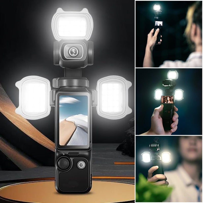 Magnetic Mini Fill Light for Handheld Cameras