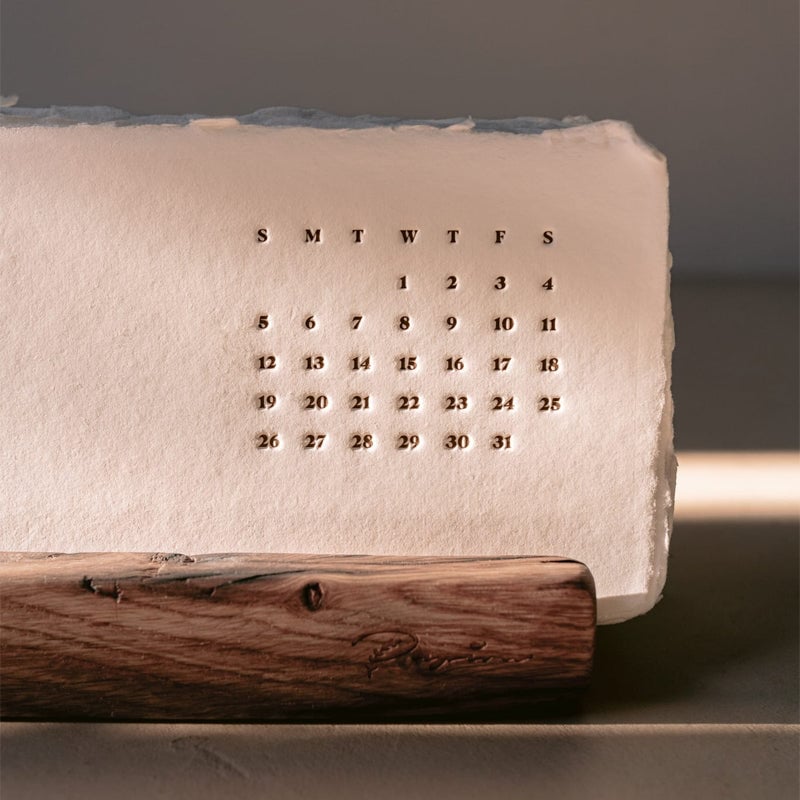 📃The 2025 Letterpress Calendar