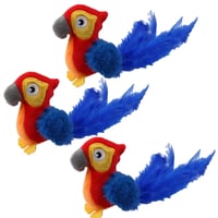 Red Parrot (3 PCS)