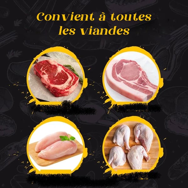 Attendrisseur de viande Quick Pin Press