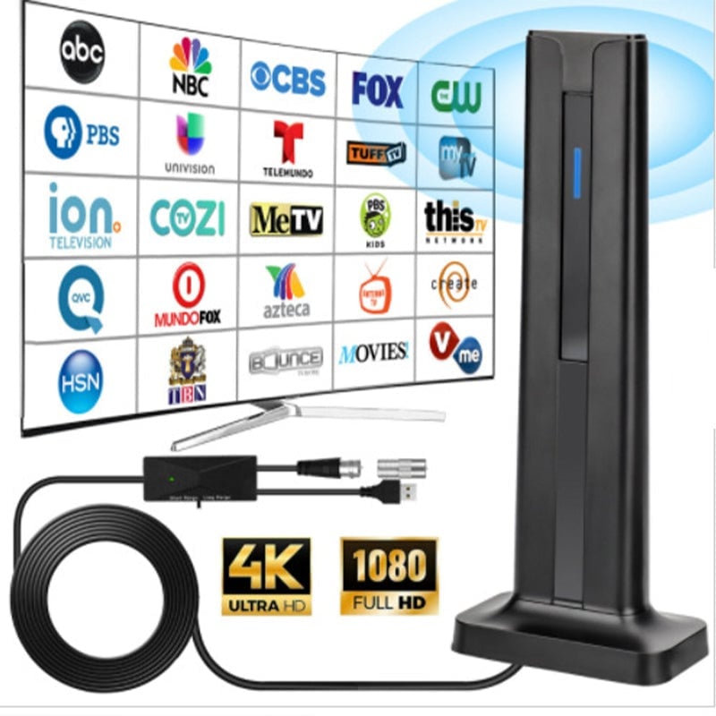 Antenne numérique HD intérieure HDTV 1080P 4K longue portée