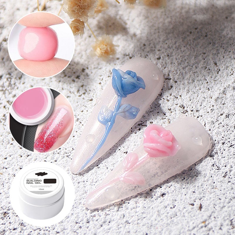 Gel Da Costruzione Per Extension Unghie