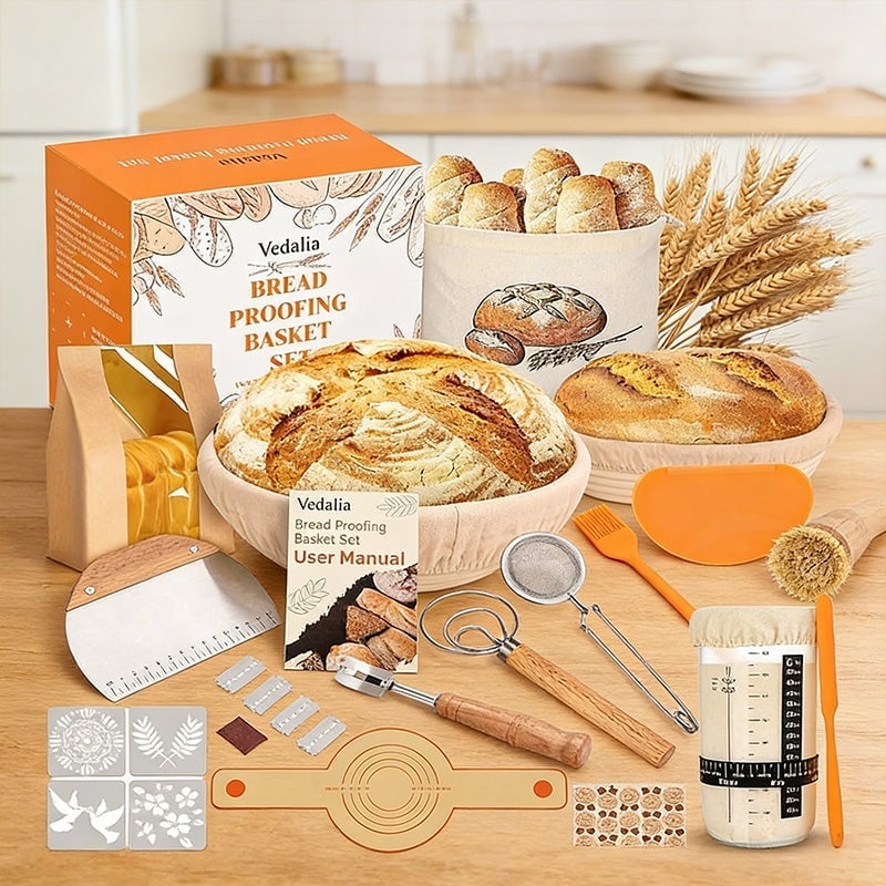 Sakerplus® Sauerteig-Backzubehör Starter-Set