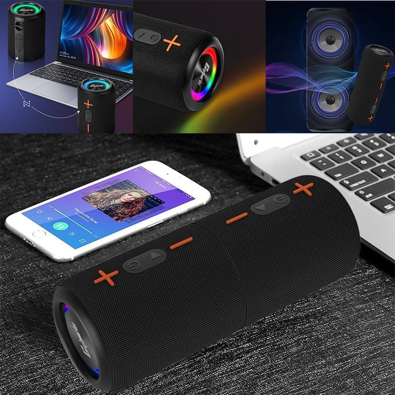 Sakerplus® Split Bluetooth Speaker – Dazzling Colorful Subwoofer