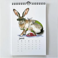 2025 Swimsuit Calendar: Animals in Swimwear