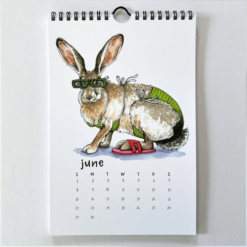 2025 Swimsuit Calendar: Animals in Swimwear
