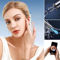 Kit d'épilation des oreilles avec caméra HD, Endoscope auriculaire avec lumières LED
