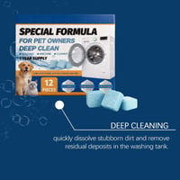 Pet-Specific Washing Machine Cleaning Tablets