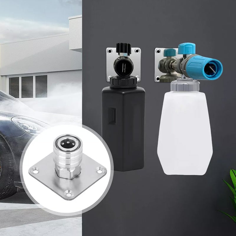 Wall-Mounted Pressure Washer Storage Rack