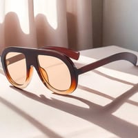 Women's Ombre Oval Tinted Sunglasses