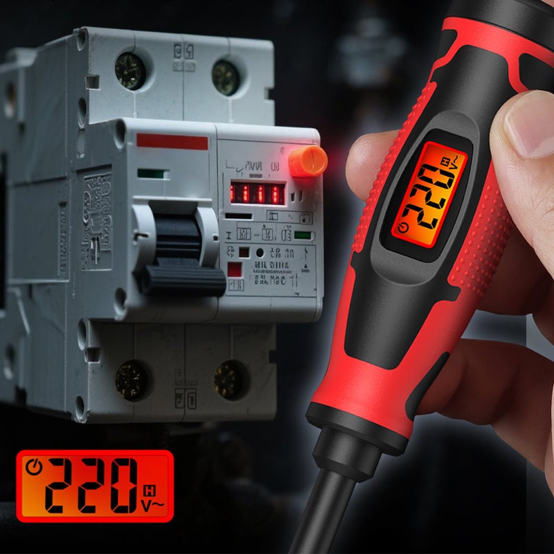 Multifunctional Screwdriver with Voltage Tester