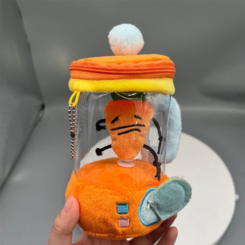 🥕Carrot Juicer Plush Toy – The Cutest Stress Reliever! 🧸✨