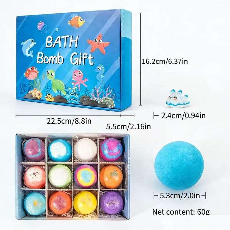 Kids Bath Bombs with Surprise Toys