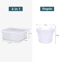 Scatola per alimenti 4 in 1