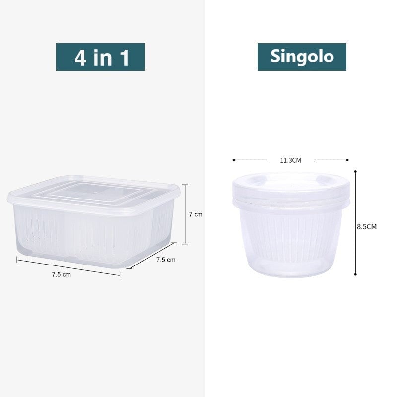 Scatola per alimenti 4 in 1