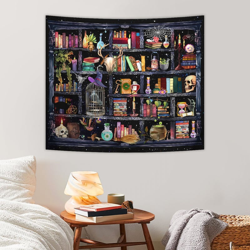Skelet horror Halloween tapijt