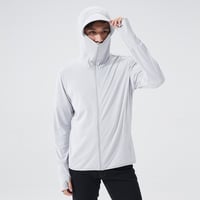 Leichter Sonnenschutz-Hoodie im Freien