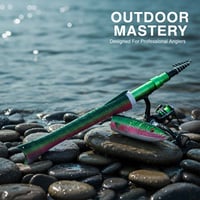 Fish-shaped telescopic rod