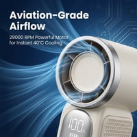 Mini High-Speed Handheld Fan