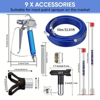 Airless Paint Sprayer Kit