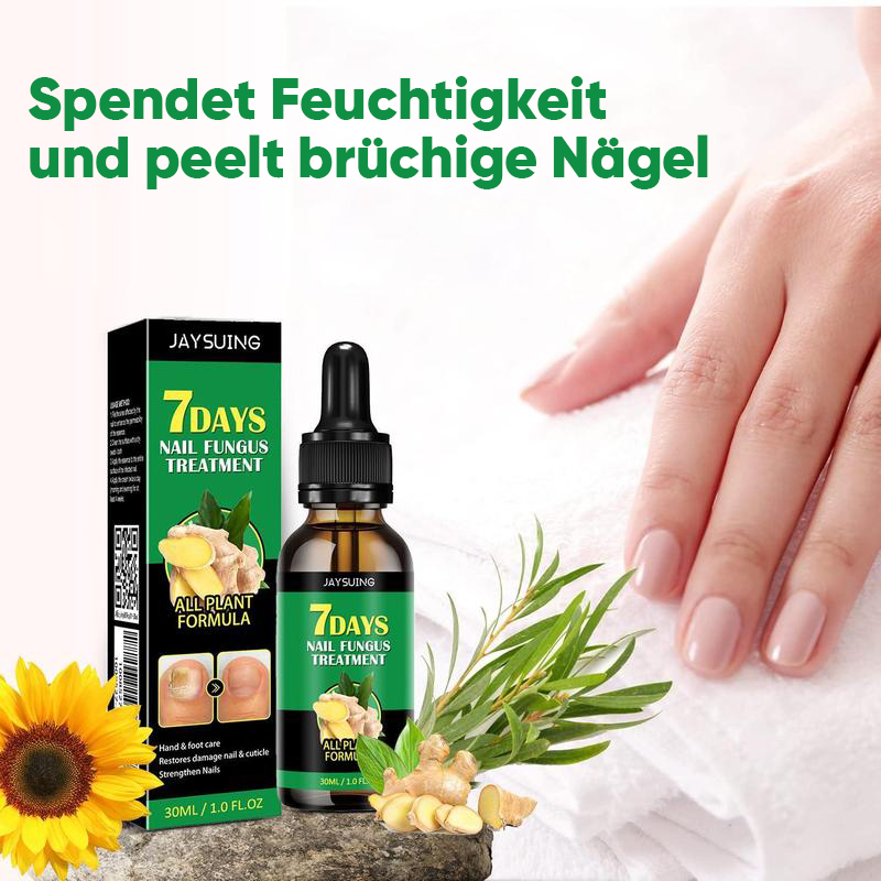 Ingwer-Nagelbehandlung