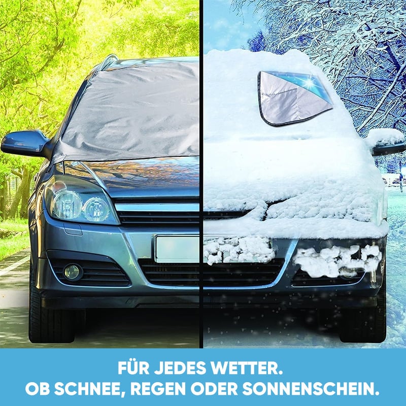 Glas-Schutz gegen Schnee