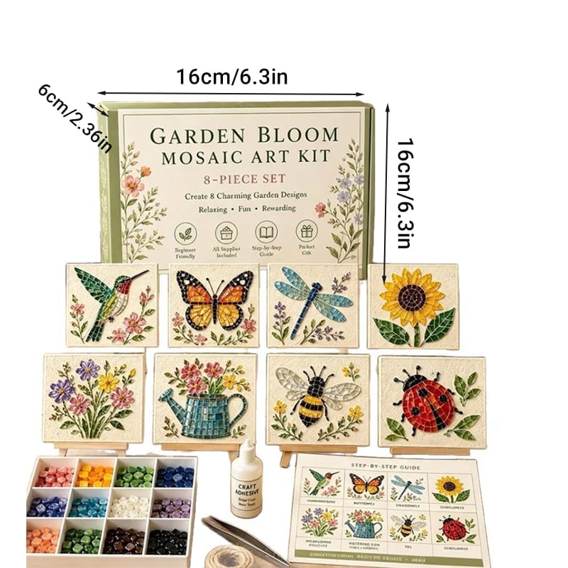 Garden Mosaic Art Kit