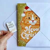 Endless Meowy Christmas With Glitter