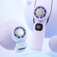 Foldable Ice Cooling Handheld Fan