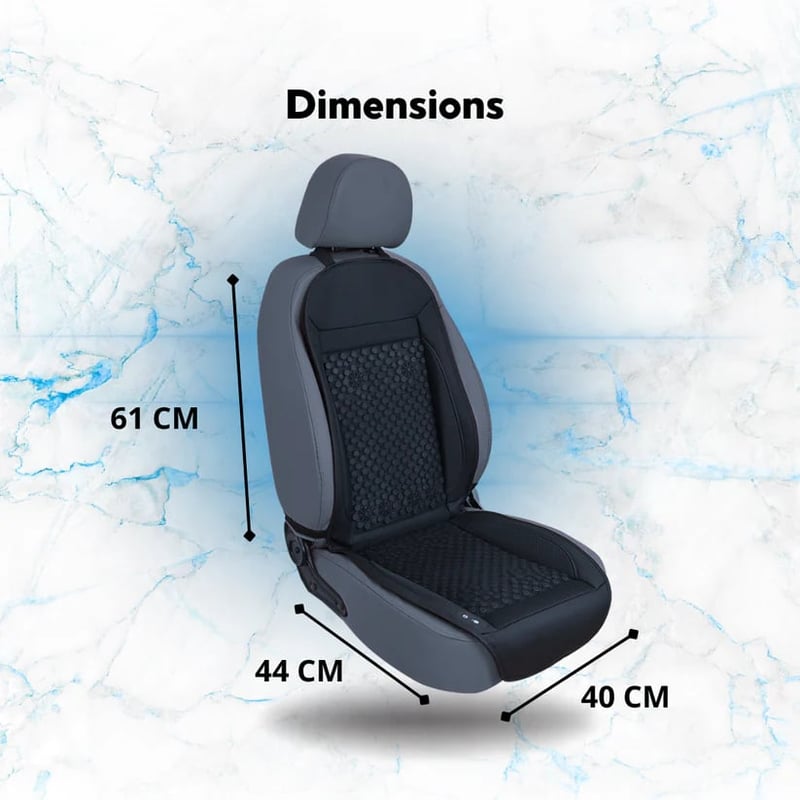 Sakerplus® Cooling Car Seat Cushion with Ventilation & Massage