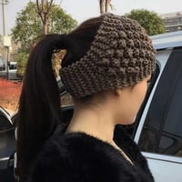 Squirrel Velvet Hairband Hood