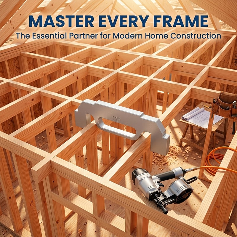 Precision Aluminum Stud Framing Tool