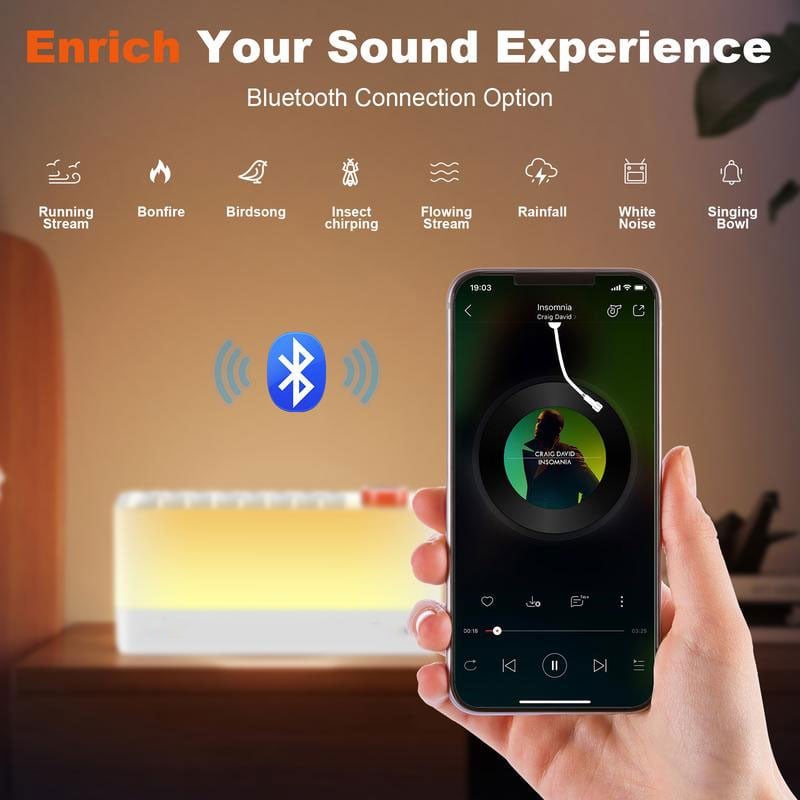 Sakerplus White Noise Sleep Sound Machine