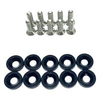 JDM Nickel Plated Bolt Washer Kit