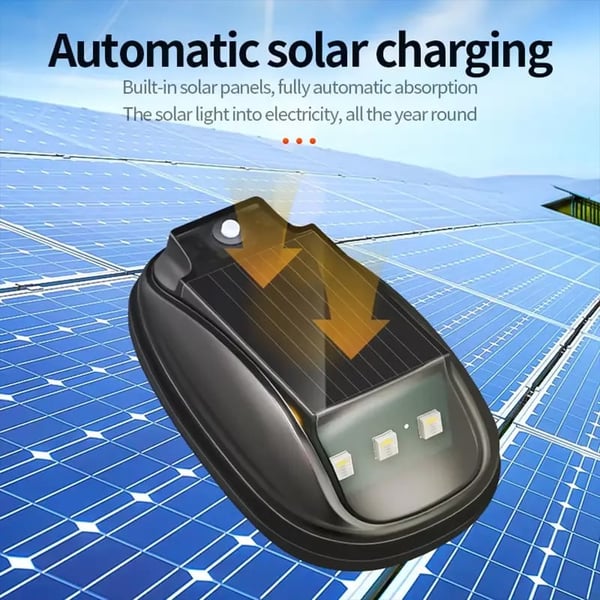 Solar Car Roof RGB Strobe Light