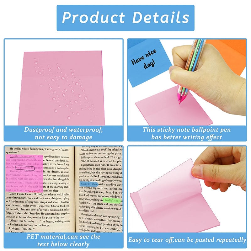 Transparent Sticky Notes