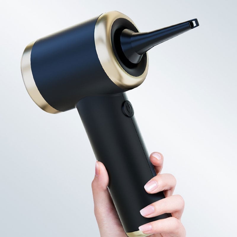 Kabelloser 2-in-1-Mini-Staubsauger und -Gebläse