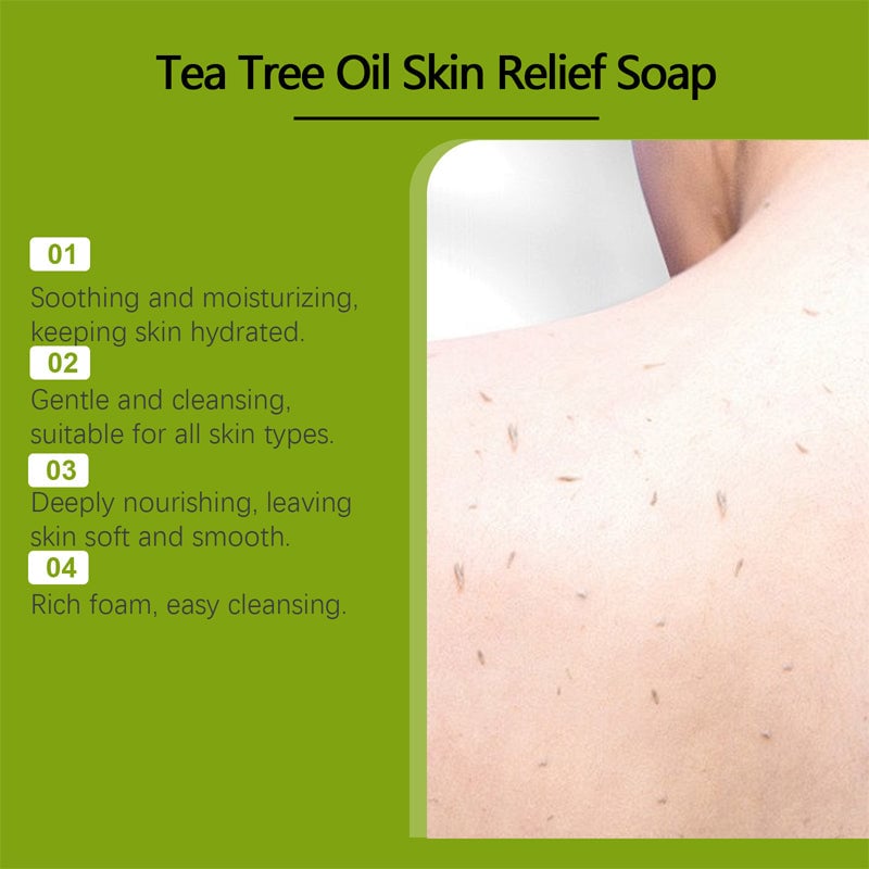 Tea Tree Oil Soothing Cleansing Soap