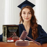 Law & Order: Mini Gavel Set with Sound