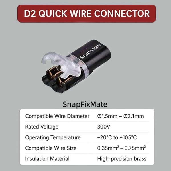 LED Strip Connector Plug with Locking Buckle